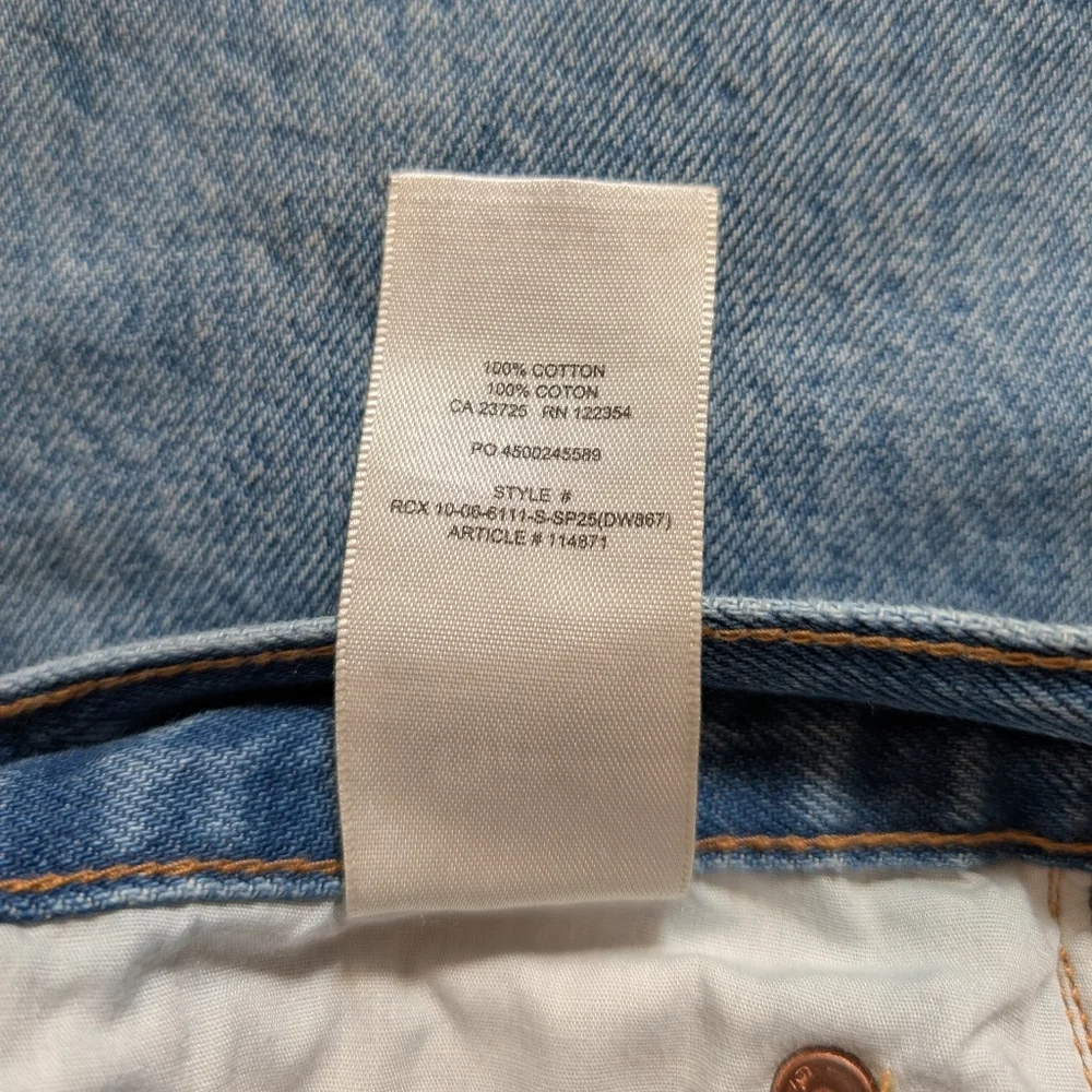 Aritzia Denim Forum The Farrah Hi-Rise Wide Jean 27 Waist - Picture 12 of 14